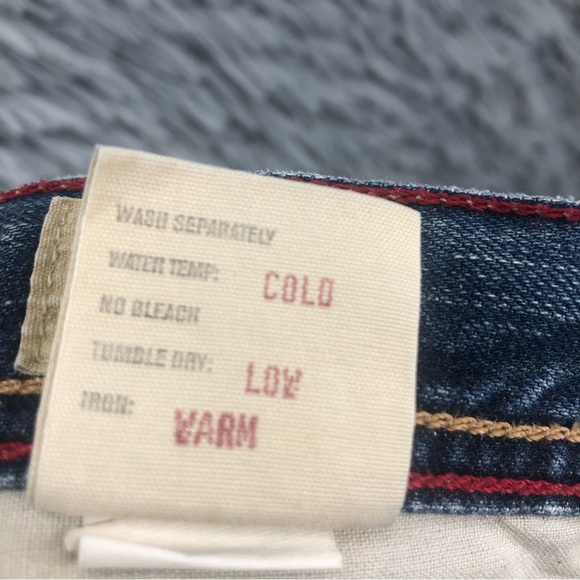 BKE Buckle Jeans Mens Size 36 Jaxon Blue Straight Leg Long Buttonfly - Picture 5 of 13